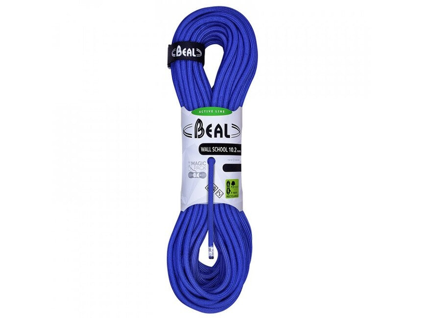 Beal Wall School Kletterseil unicore 10,2 mm, blau 200 m