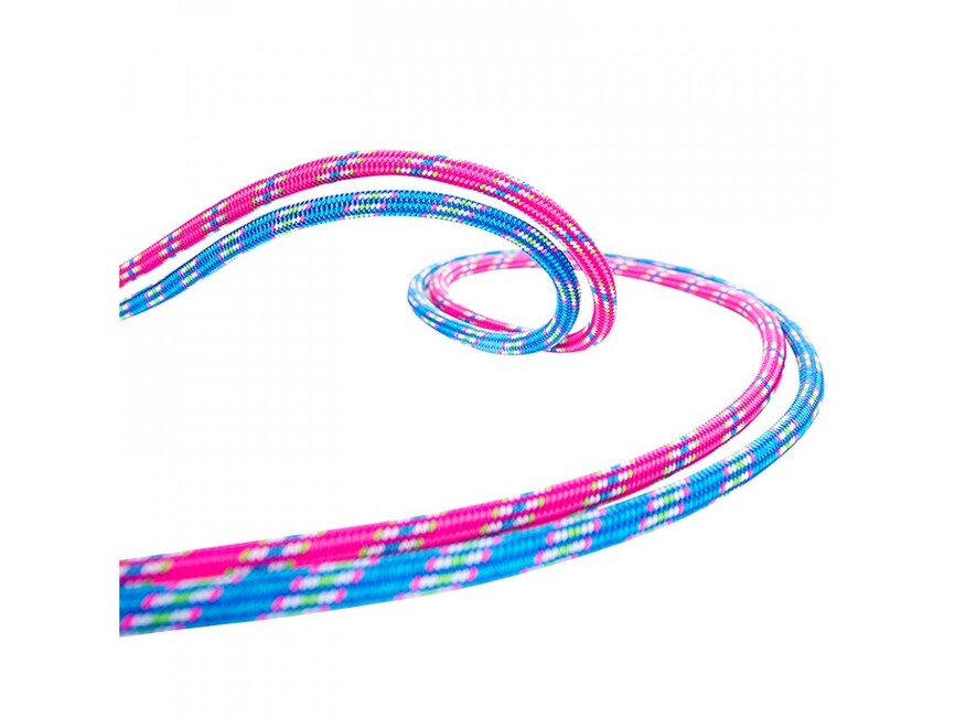 Beal Ice Line halbseil 8,1 mm 2 × 50 m, fuchsia / blau