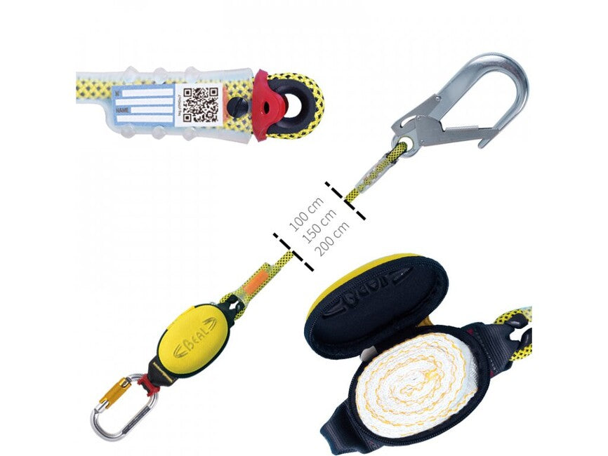 Beal DynaPro Air Hook auffangsystem für arbeiten in der höhe 100 cm