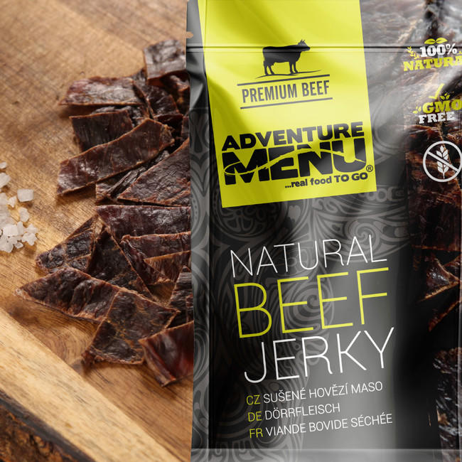 Adventure Menu Hovädzie jerky 25g