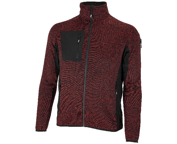 BENNON Sweatshirt na zips ALTOS, rot
