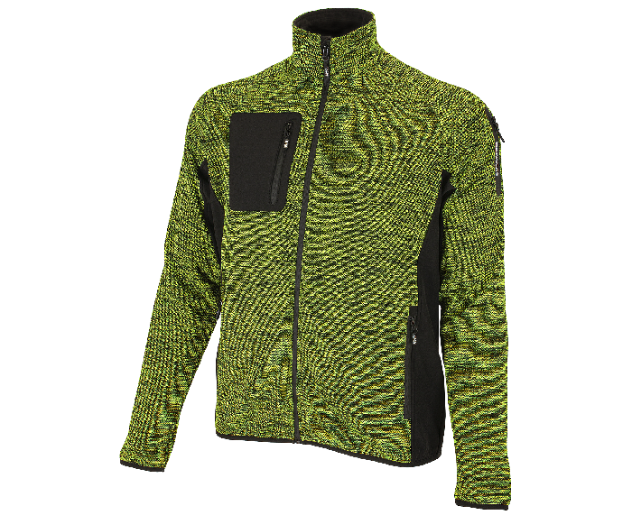 BENNON Sweatshirt na zips ALTOS, gelb