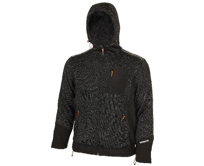 BENNON Sweatshirt NORTOS, grau/schwarz