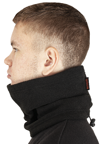 BENNON POLAROS halswärmer, schwarz