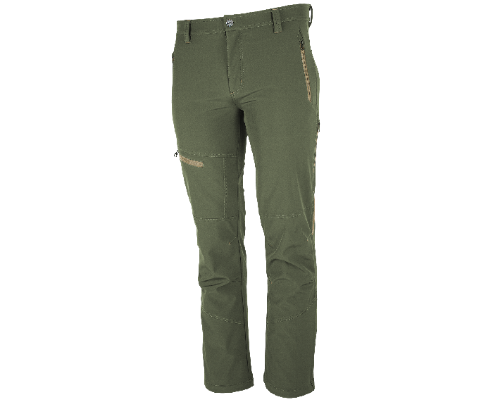 BENNON Softshell- Hose FORCE, grün/ pieskova