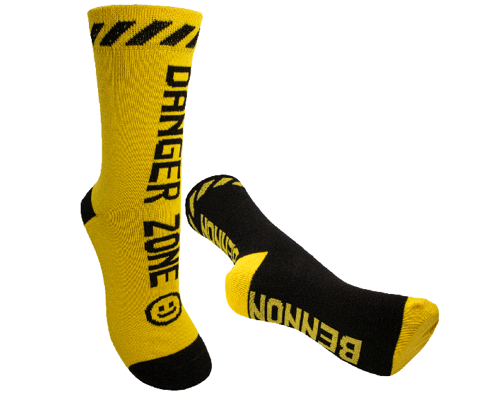BENNON Socken BENNONKY, gelb/schwarz