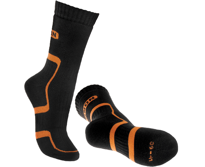 BENNON TREK SOCK trekkingsocken, schwarz/orange