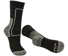 BENNON Trek Socke trekkingsocken schwarz/grau