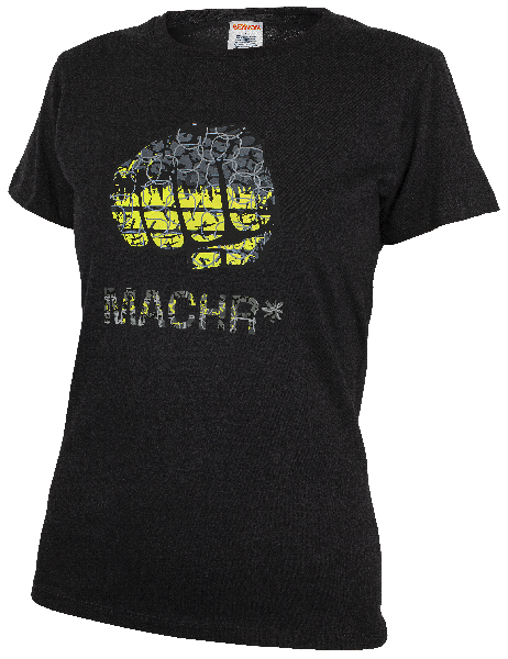 BENNON T-Shirt PREDATOR LADY, schwarz/grün