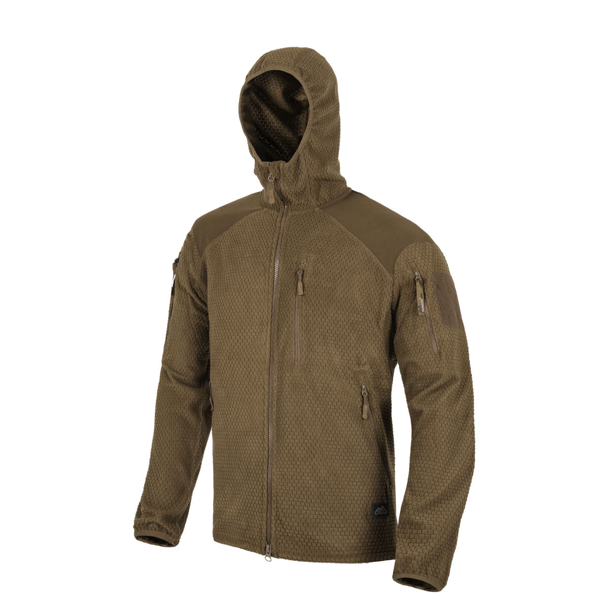 Helikon-Tex Alpha Hoodie flísová bunda, shadow grey