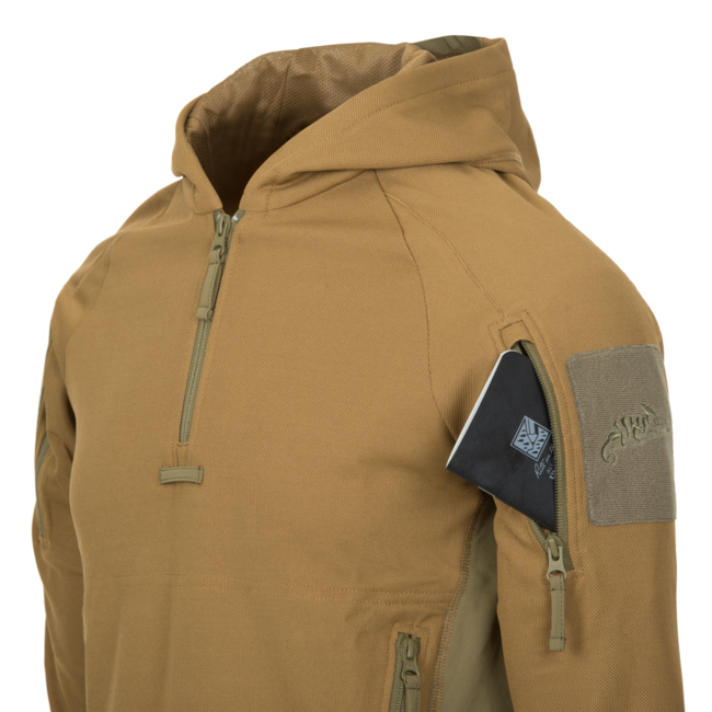 Helikon-Tex Range hoodie - TopCool, oliv/schwarz