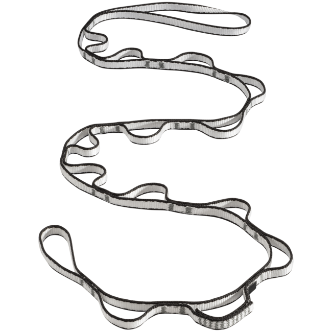 Black Diamond 12 mm Dynex loop Daisy Chain 140 cm, schwarz