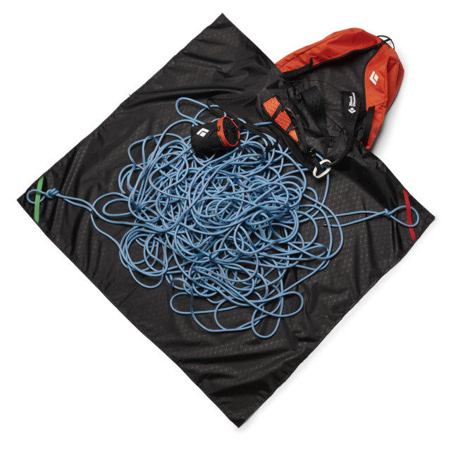 Black Diamond Team Stone 42 rope backpack, octane