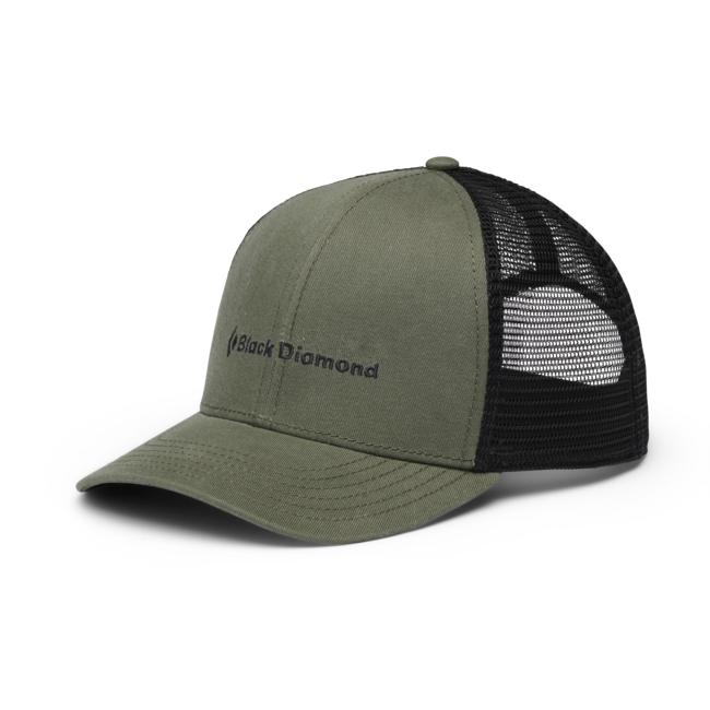 Black Diamond Bd Trucker kappe, tundra-schwarz-bd wortmarke