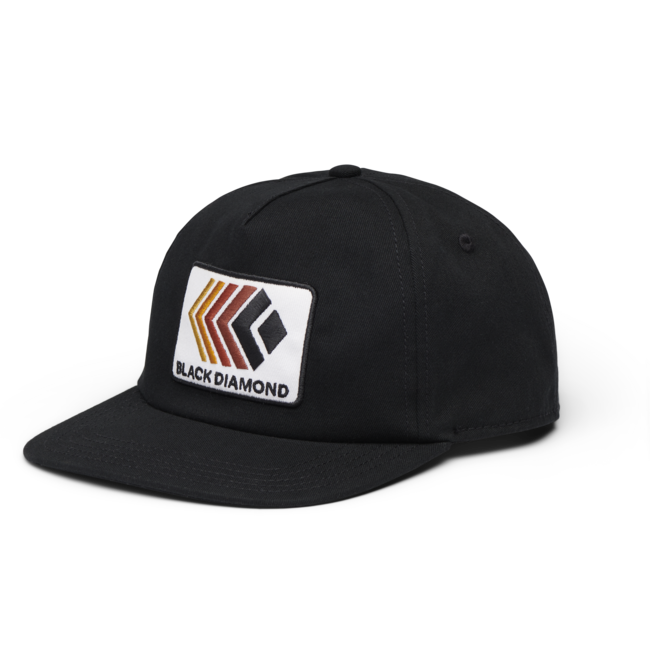 Black Diamond Bd Washed cap, schwarzer verblasster Aufnäher