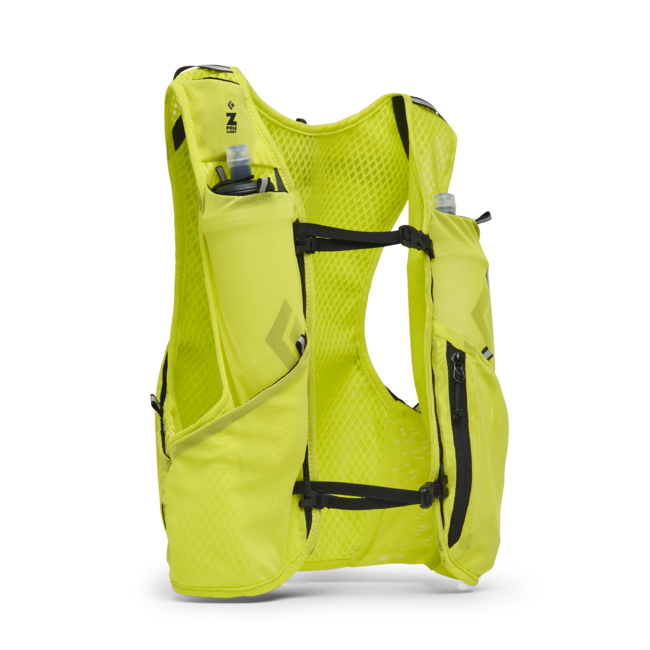 Black Diamond Distance 4 Running Hydration Vest, optisch gelb