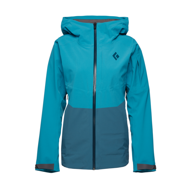 Black Diamond Recon Stretch Ski Shell damen-Skijacke, azur-azurit