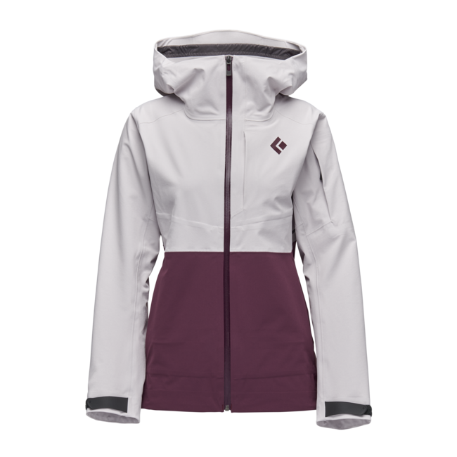 Black Diamond Recon Stretch Ski Shell damen-Skijacke, eisrosa-brombeere