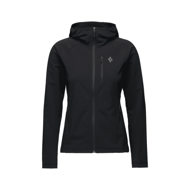 Black Diamond Coefficient Storm damen-Sweatshirt, schwarz