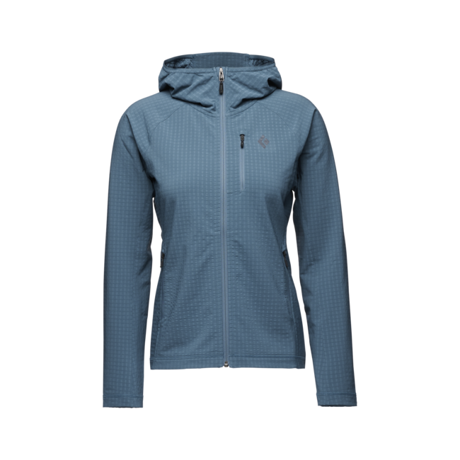 Black Diamond Coefficient Storm damen-Sweatshirt, creek-blau