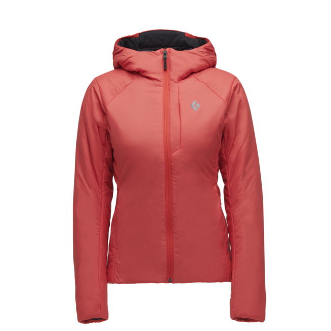 Black Diamond First Light Stretch damen-Stretch-Sweatshirt, korallenrot