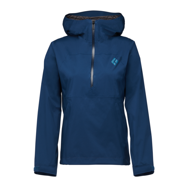 Black Diamond StormLine Stretch Anorak damen-Regenanorak, indigo