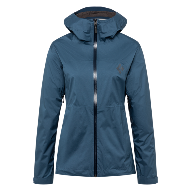 Black Diamond StormLine Stretch Rain Shell damen-Regenjacke, tintenblau