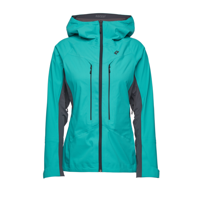 Black Diamond Dawn Patrol Hybrid Shell damen-Übergangsjacke, dunkel patiniert