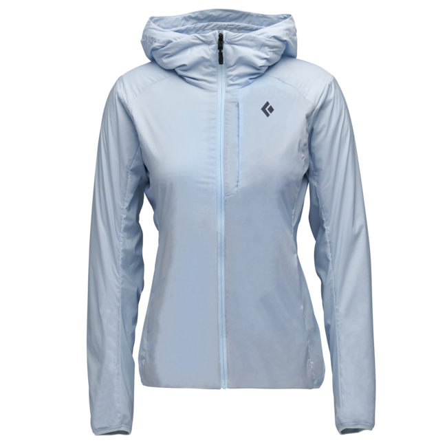 Black Diamond Alpine Start Hoody damen-Ultraleichte Softshelljacke, Belay-Blau