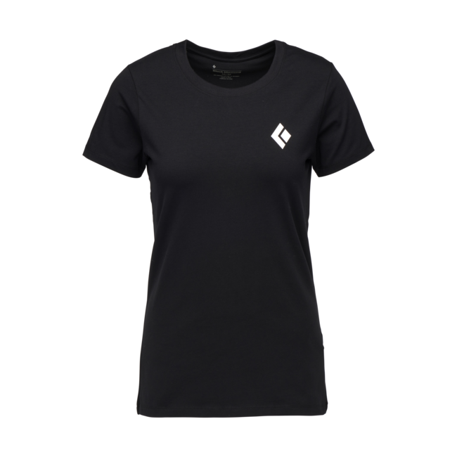 Black Diamond Ausrüstung für Alpinisten damen-Kurzarm-T-shirt, schwarz
