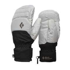 Black Diamond Mission Mx Mitts women's winter gloves, ice-black