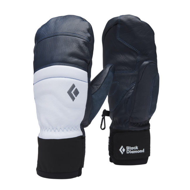 Black Diamond Spark Mitts damen-Winterfäustlinge, anthrazit-belay-blau