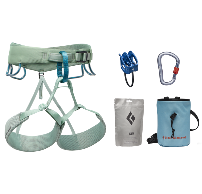 Black Diamond Momentum damen-Klettergurt-Set