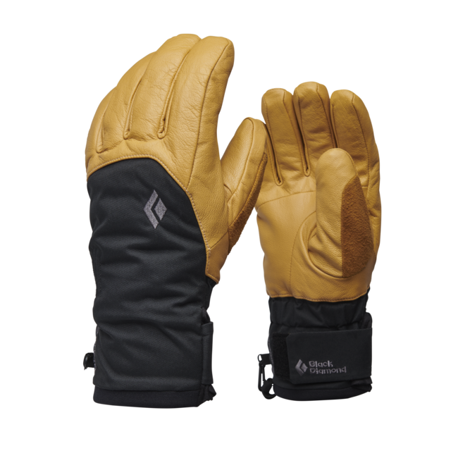 Black Diamond Legend lederhandschuhe, natur-anthrazit