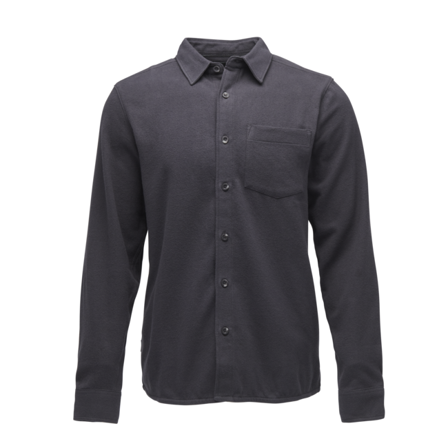 Black Diamond Project Flannel herren flanellhemd, stahlgrau