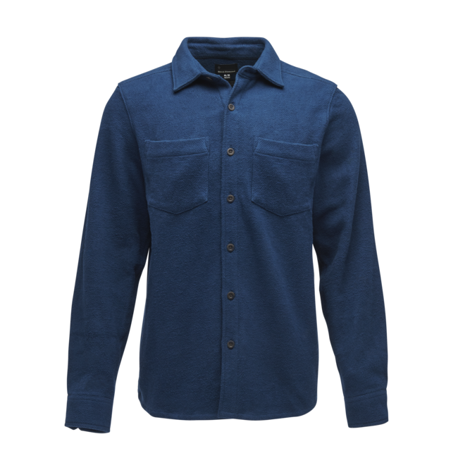 Black Diamond Project Heavy Flannel Hemd, indigo