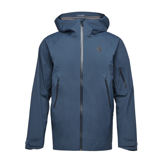 Black Diamond Recon Lt Stretch Shell herren-skijacke, indigo