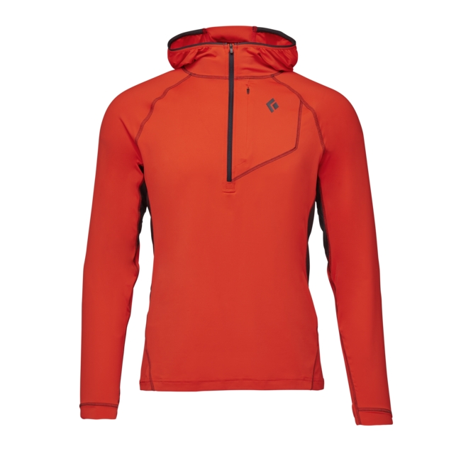 Black Diamond Alpenglow Pro herren sweatshirt, octane