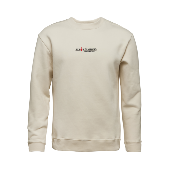 Black Diamond Heritage Wordmark sweatshirt, weiß