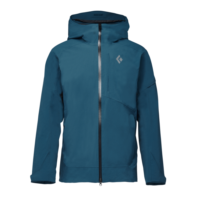Black Diamond Recon Insulated Shell Waterproof Jacket, azurit
