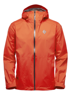 Black Diamond Stormline Stretch Rain Shell Herren wasserdichte Jacke, octane