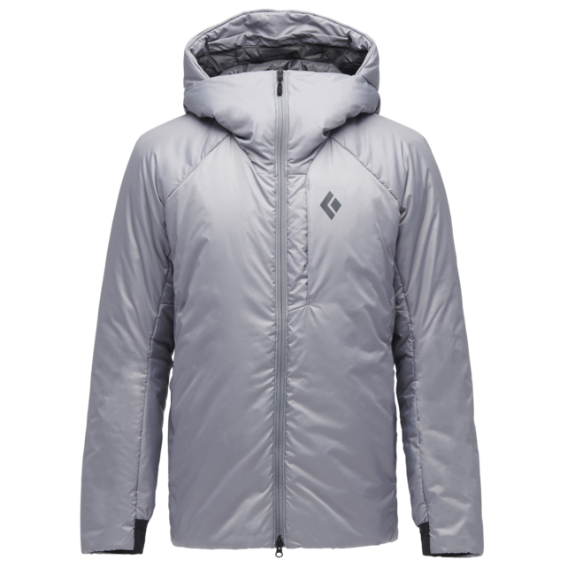 Black Diamond Belay herrenparka, zinnfarben