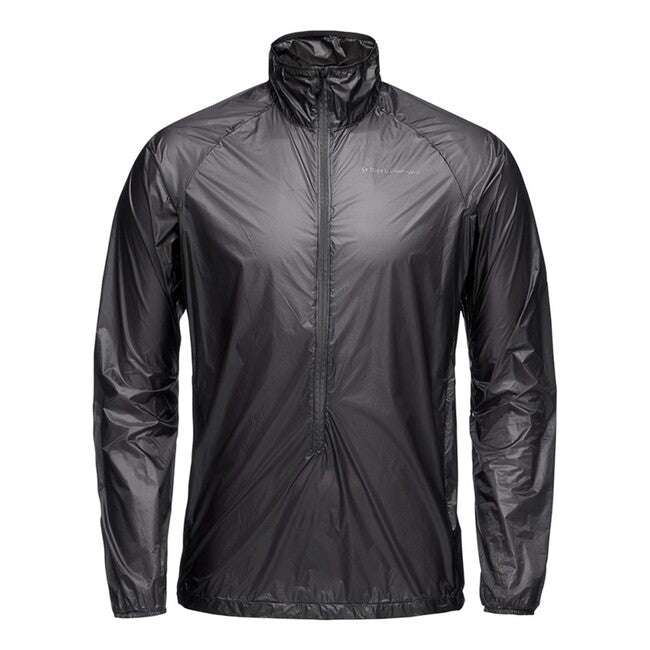 Black Diamond Deploy Wind Shell Jacket, schwarz
