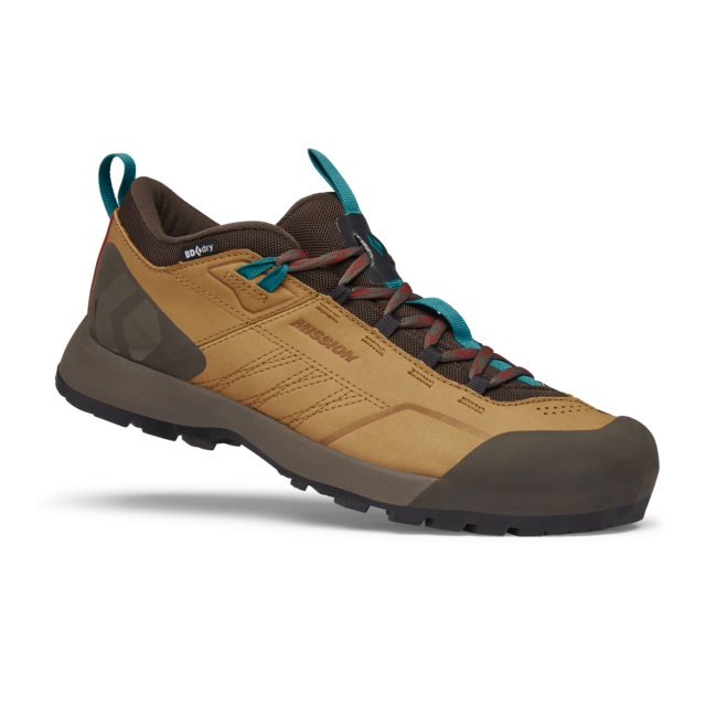 Black Diamond Mission Low Waterproof Approach lederstiefel, bernsteinfarben-cafebraun