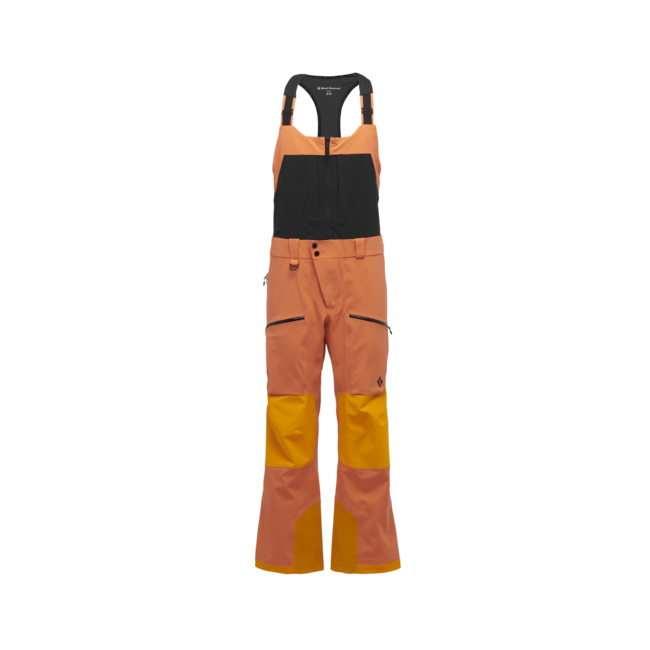Black Diamond Recon Stretch Pro Bibs männer, bd orange-flame orange