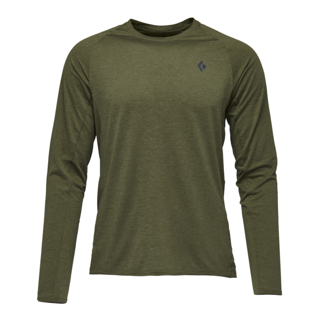 Black Diamond Lightwire Tech herren langarm-T-shirt, crag green
