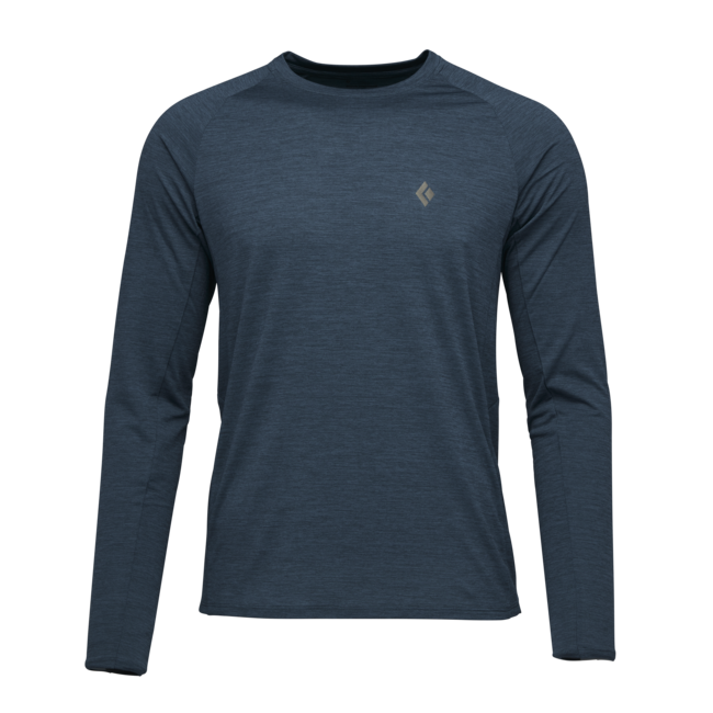 Black Diamond Lightwire Tech herren langarm-T-shirt, indigo