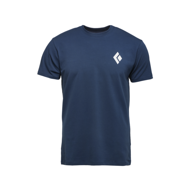 Black Diamond herren Kurzarm-T-shirt Ausrüstung für Alpinisten, indigo