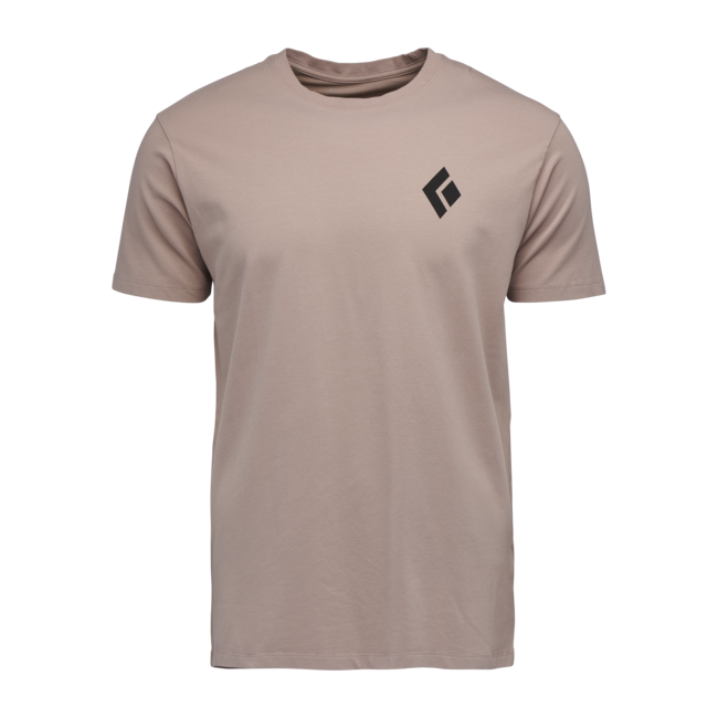 Black Diamond herren Kurzarm-T-shirt Ausrüstung für Alpinist, blass lila