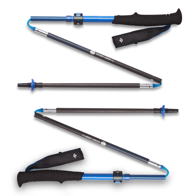 Black Diamond Distance Carbon Flz trekkingstöcke, ultra blau